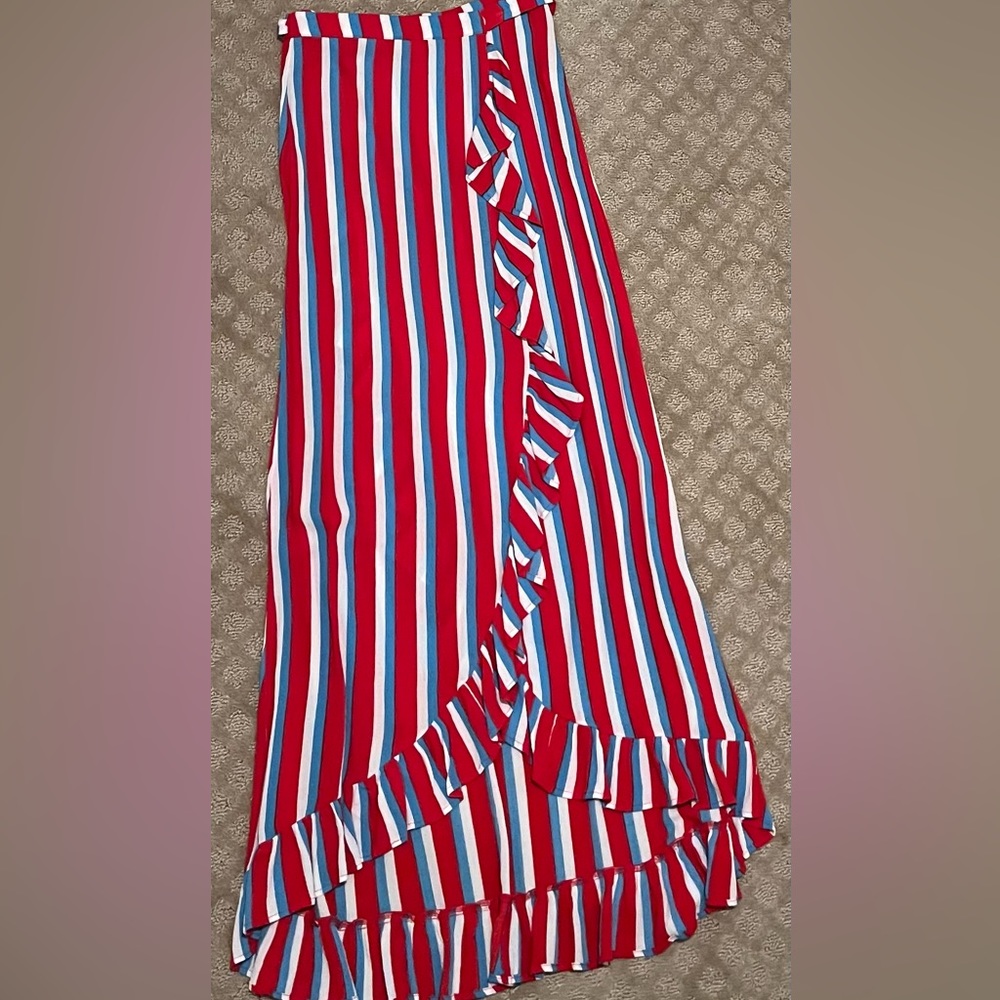 Lovers and Friends maxi wrap skirt